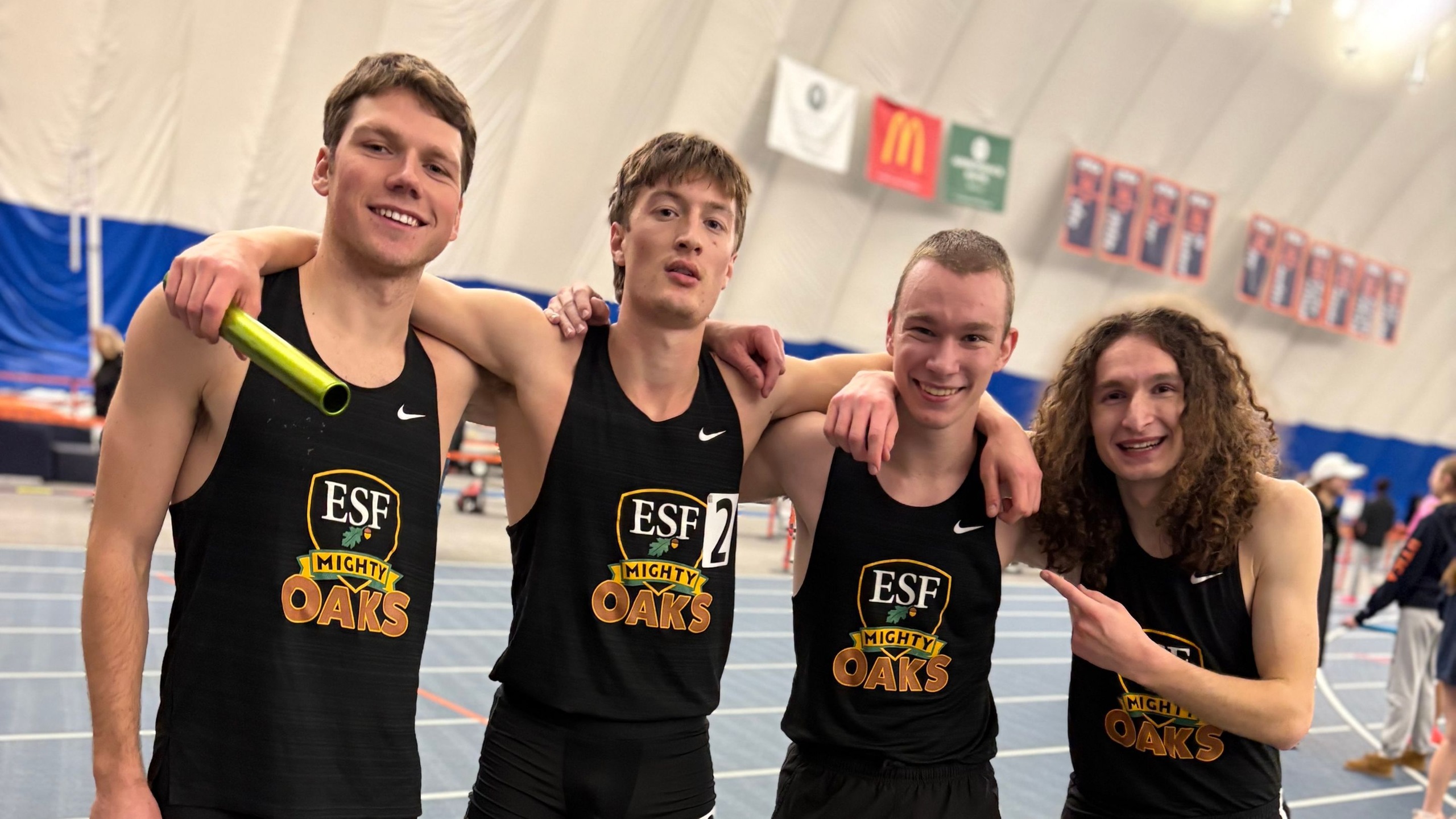 mens track and field relay team