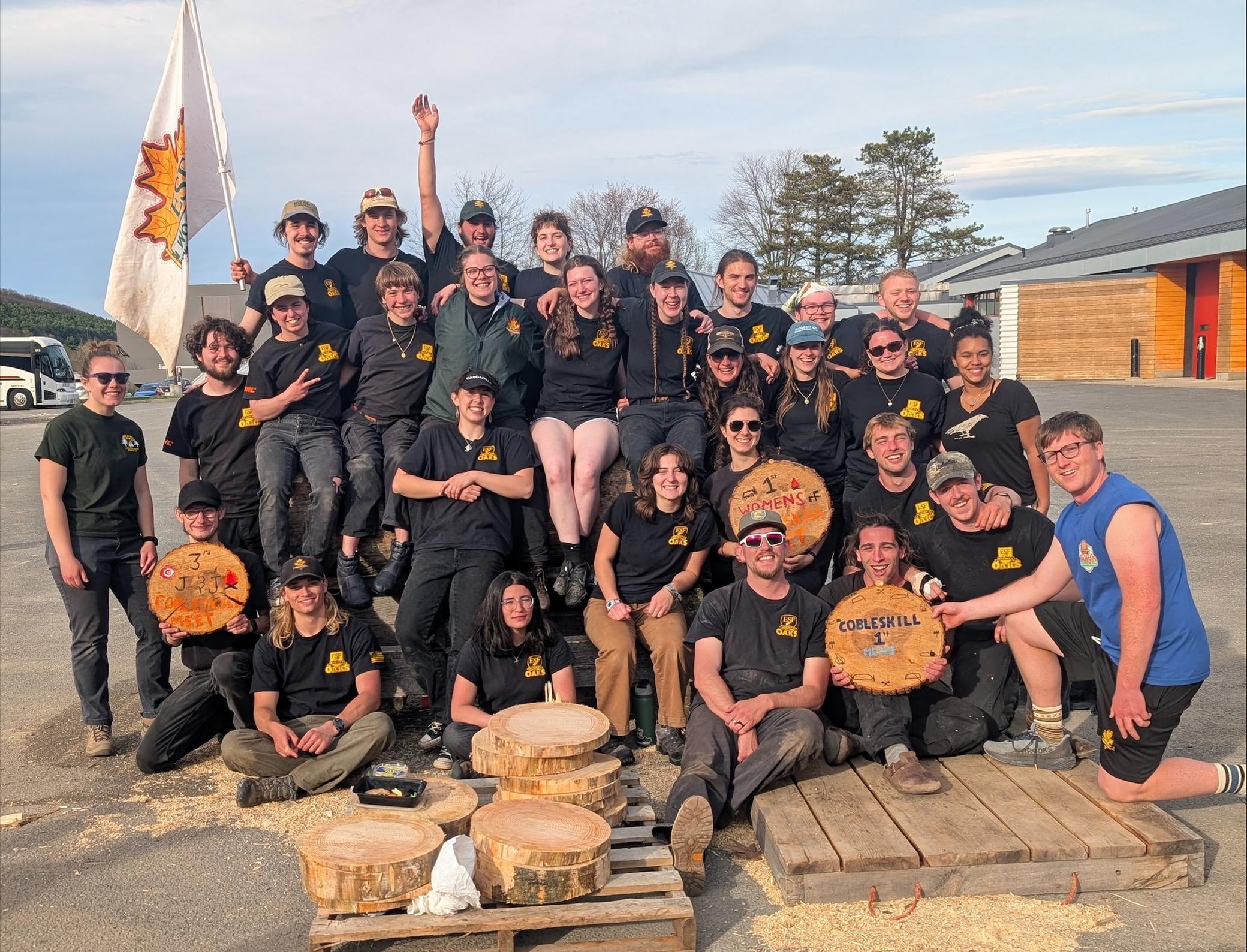 Timber Sports Competes at Cobleskill
