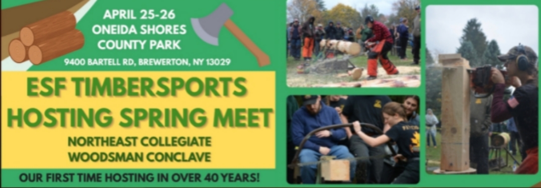 ESF Timbersports Hosting A Spring Meet!