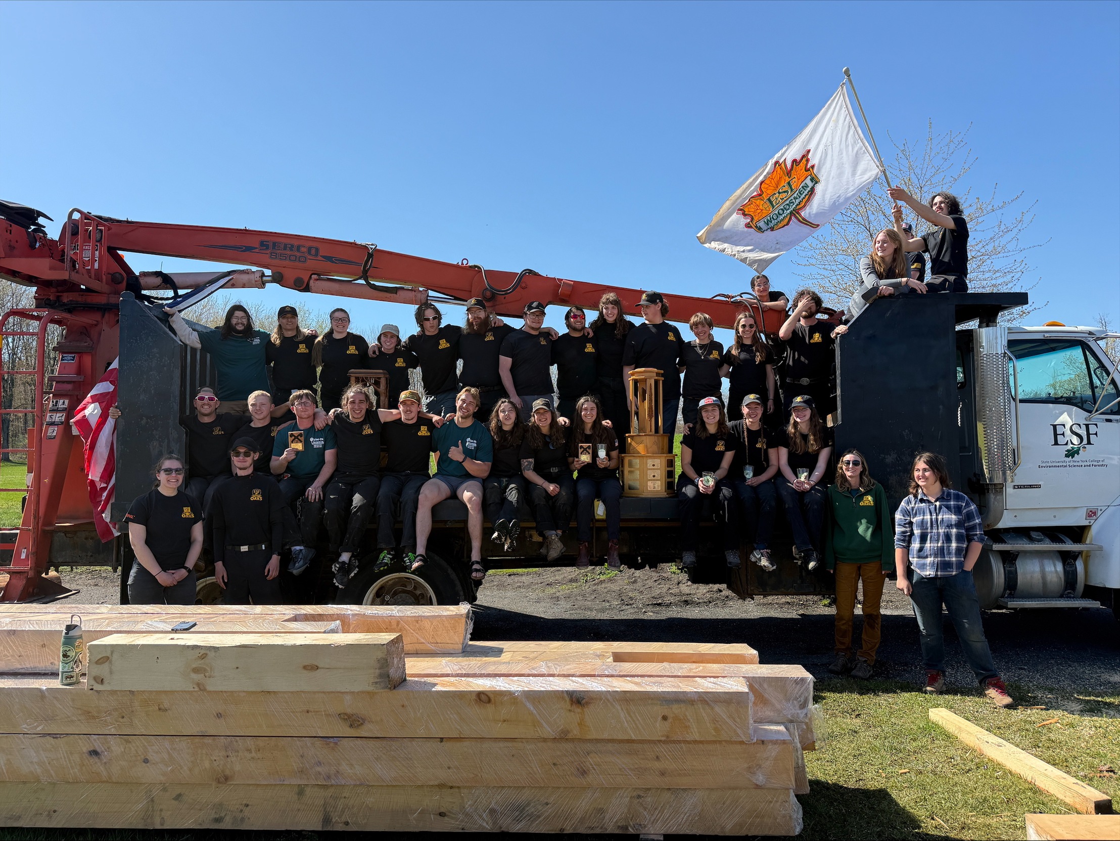 Men&rsquo;s and Women&rsquo;s Timber Sports Defend Title at The Northeast Collegiate Woodsmen Conclave