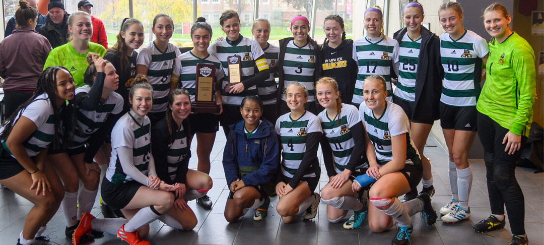 Women&rsquo;s soccer team win fourth straight HVIAC title