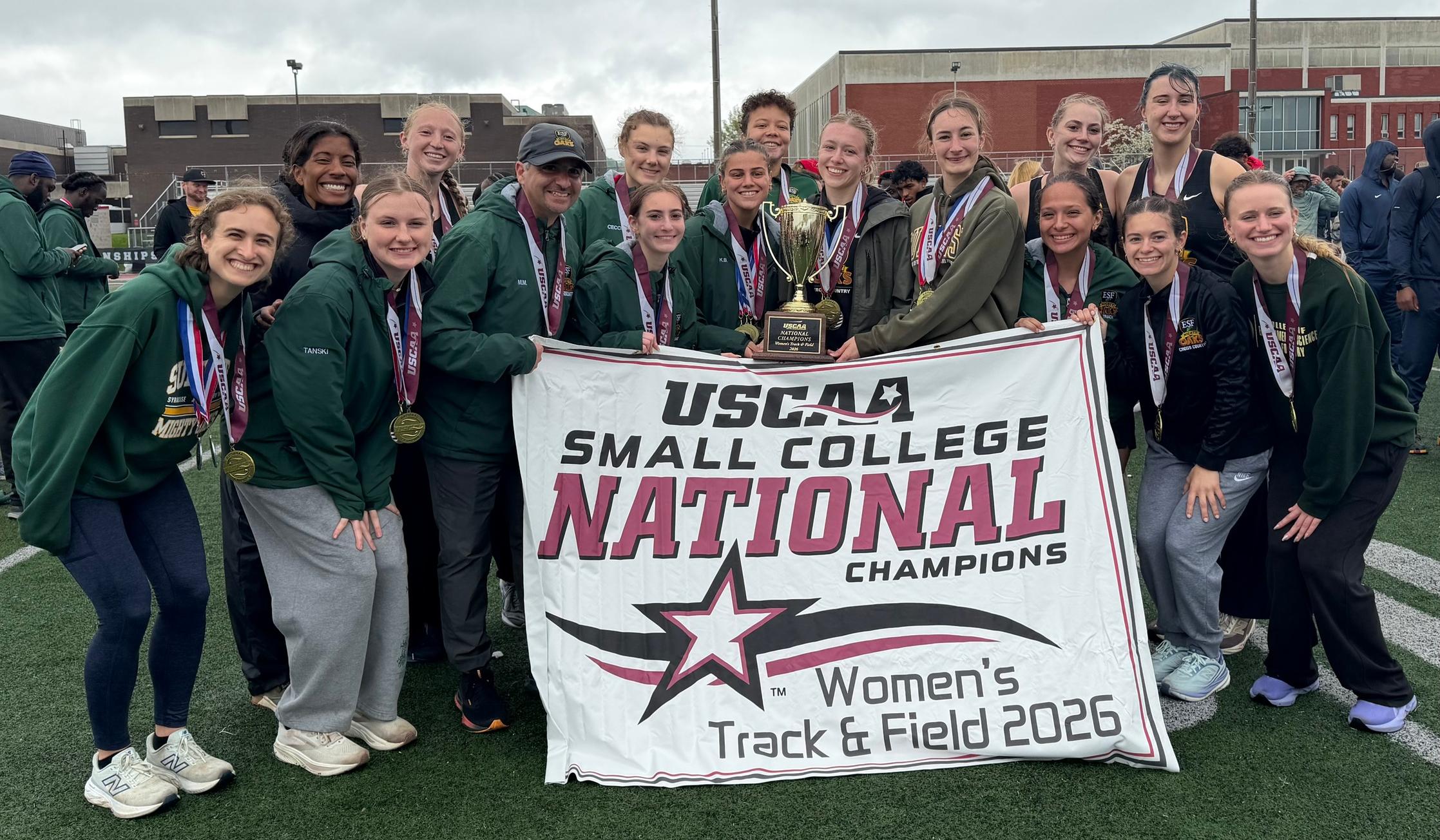 Women's Track Team Wins National Title, Men Second