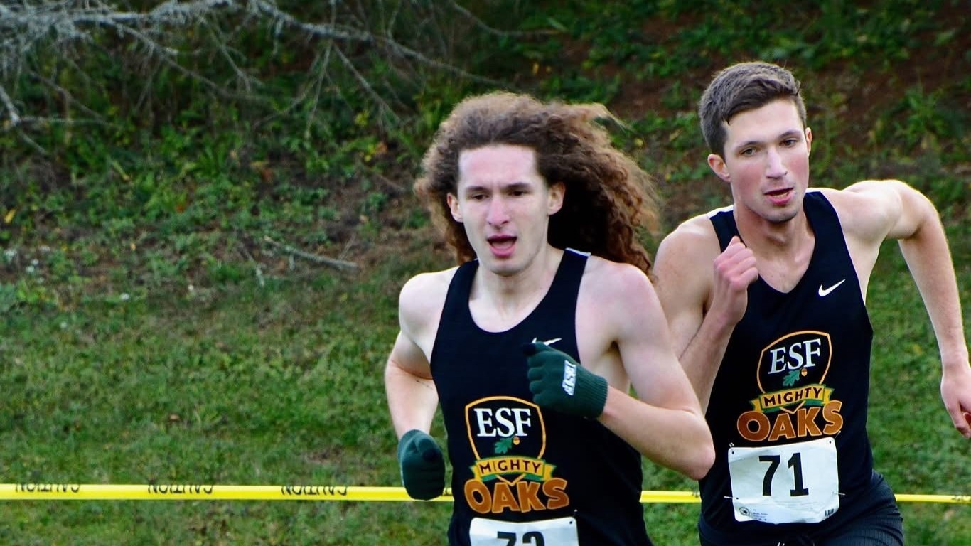 suny esf mens cross country runners